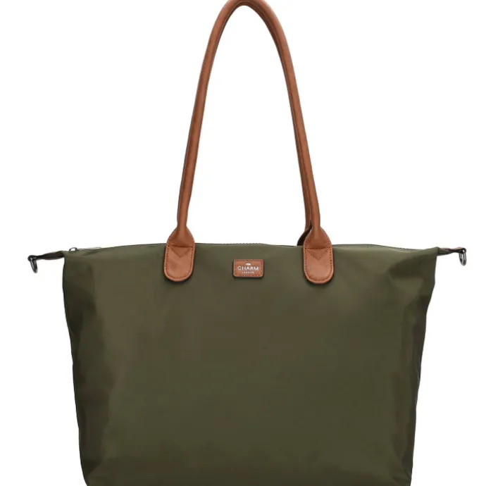 Charm London Buckingham Laptopbag olive green