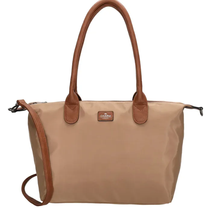 Charm London Buckingham Shopper taupe