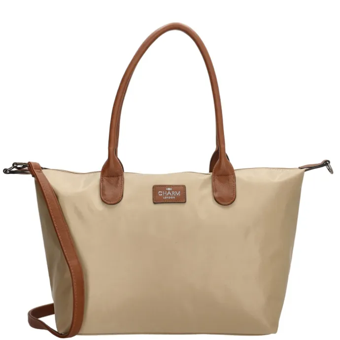 Charm London Buckingham Shopper zand