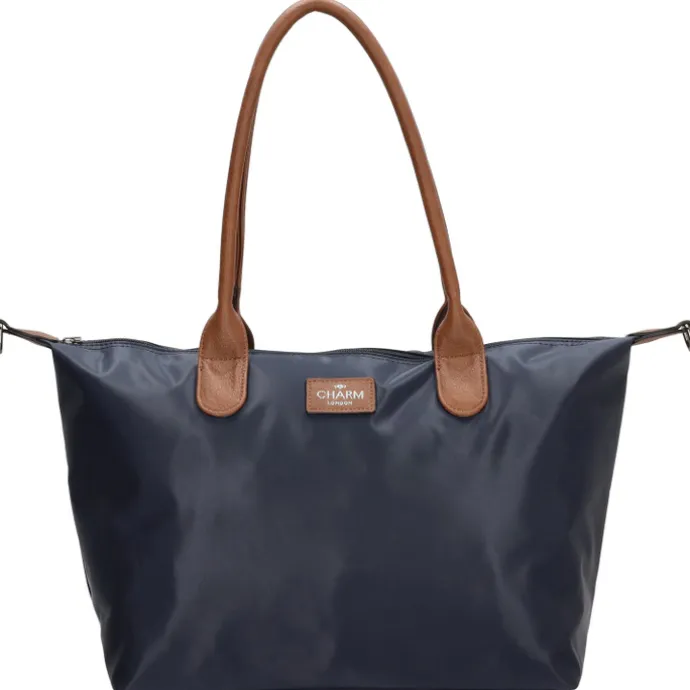 Charm London Buckingham Shopper blauw