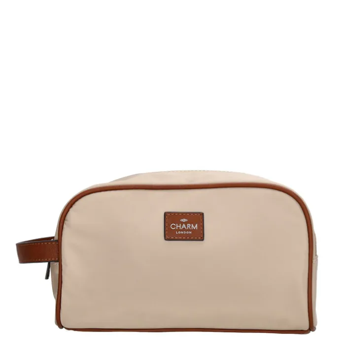 Charm London Buckingham Toiletbag sand