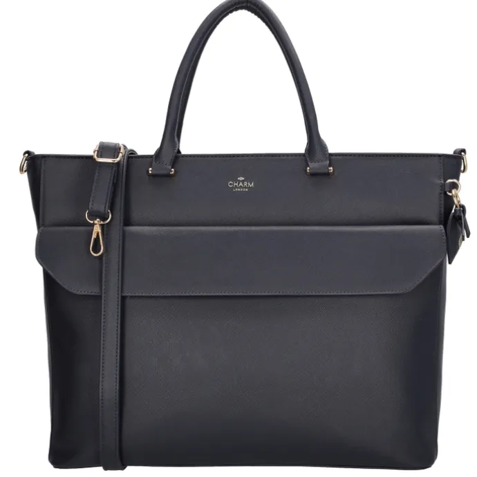 Charm London Cambridge Laptopbag blue