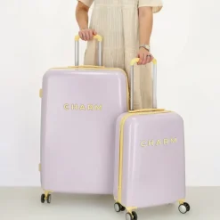 Charm London Capetown Trolley Set lila