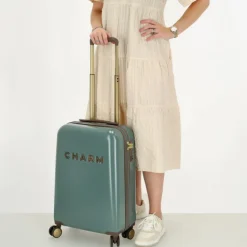 Charm London Capetown Trolley S dark green
