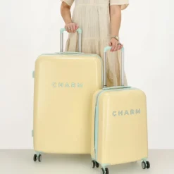 Charm London Capetown Trolley Set soft yellow