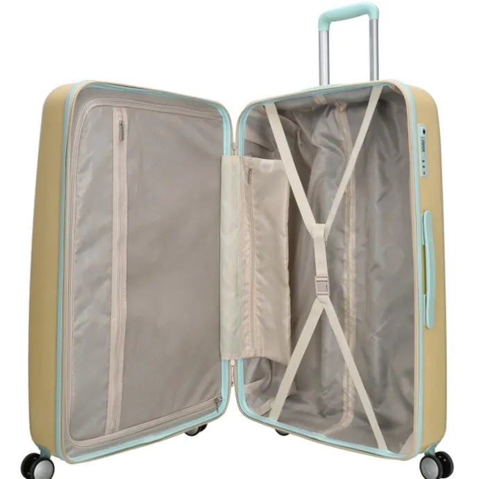 Charm London Capetown Trolley Set soft yellow