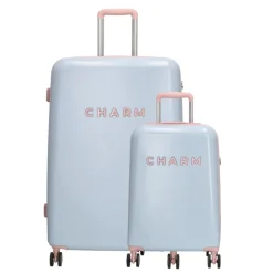 Charm London Capetown Trolley Set baby blue