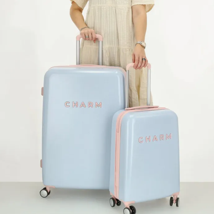 Charm London Capetown Trolley Set baby blue
