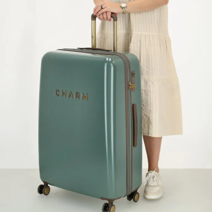 Charm London Capetown Trolley L darkgreen