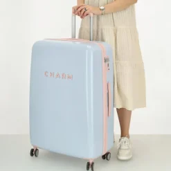 Charm London Capetown Trolley L baby blue