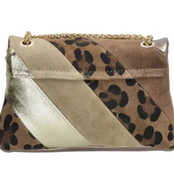 Charm London Elisa Schoudertas leopard