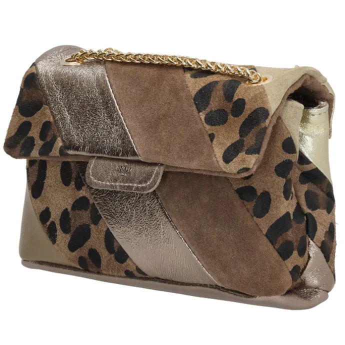 Charm London Elisa Schoudertas leopard