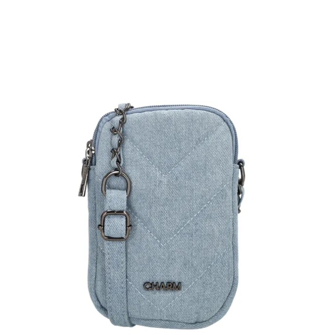 Charm London Hollywood Phonebag midblue