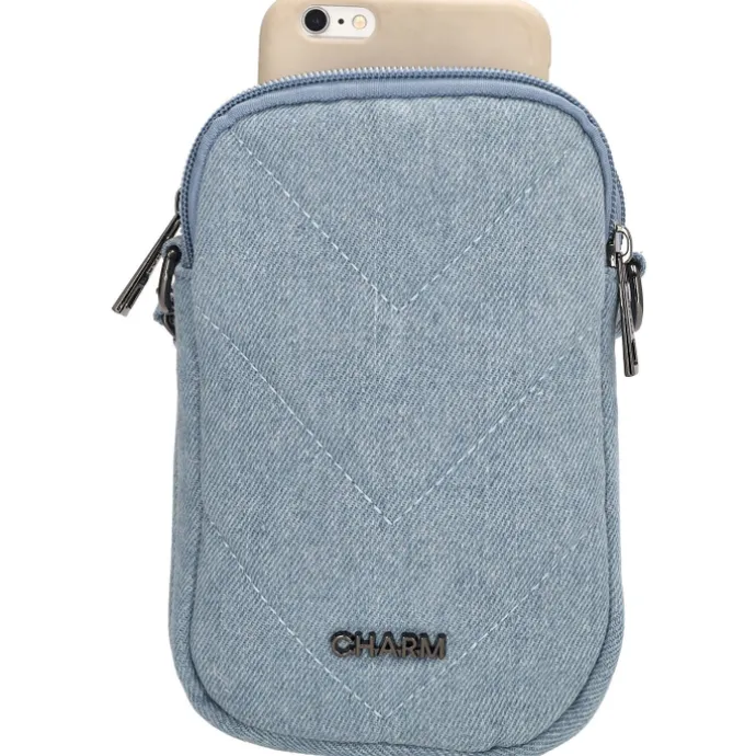 Charm London Hollywood Phonebag midblue