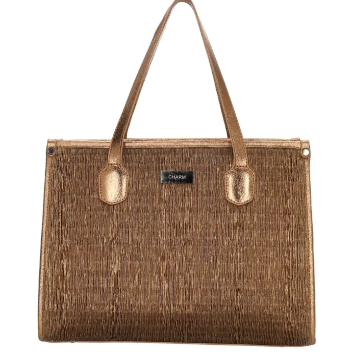 Charm London Kingsway Shopper bronze