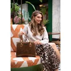 Charm London Kingsway Shopper bronze
