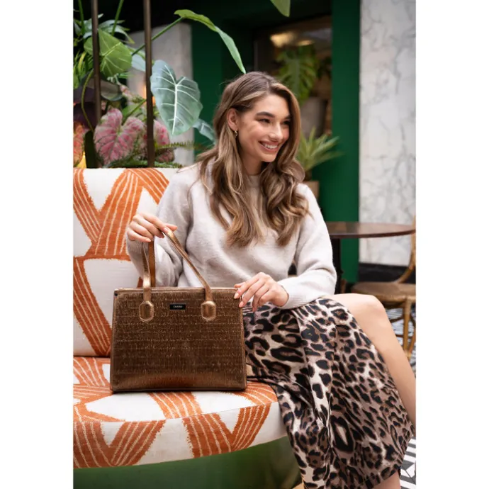 Charm London Kingsway Shopper bronze