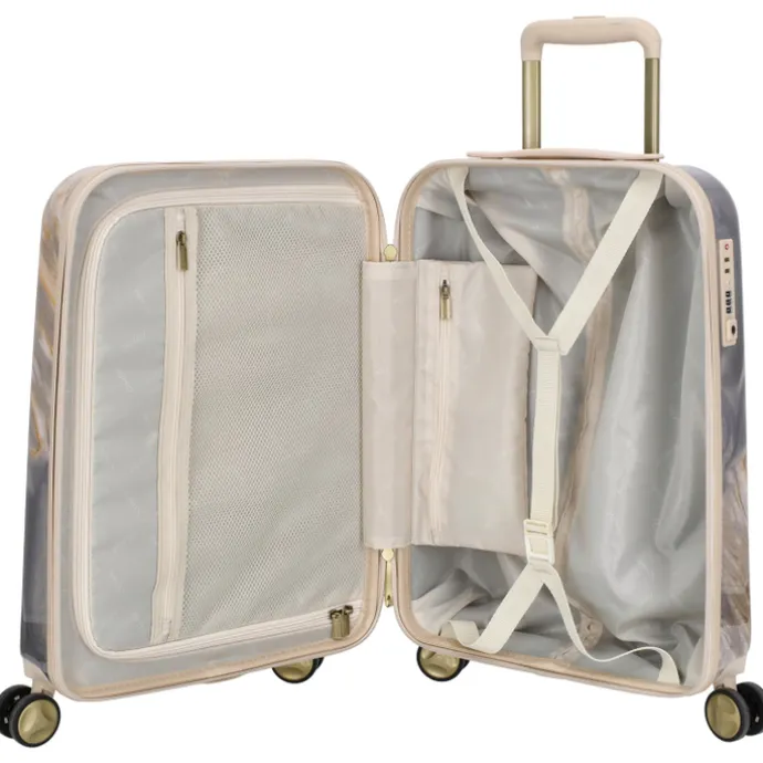 Charm London Marble Trolley Set light grey
