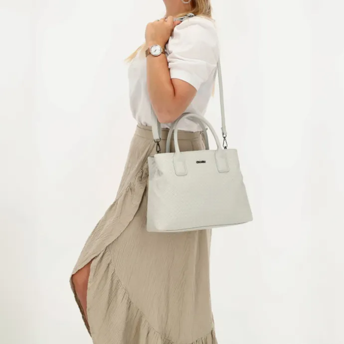 Charm London Mirabello Handbag lightgrey