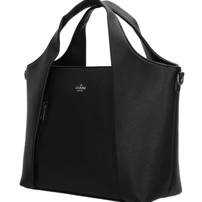 Charm London Mulberry Street Handbag zwart