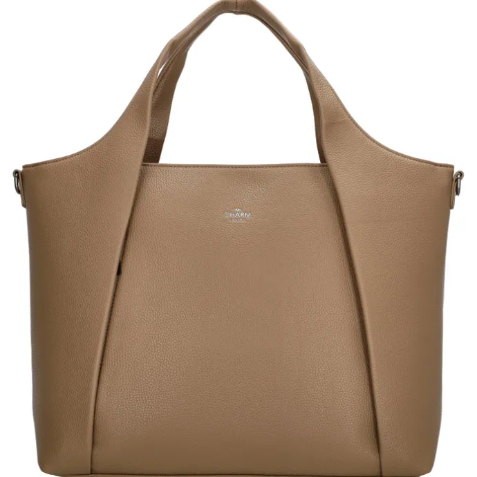 Charm London Mulberry Street Laptopbag taupe
