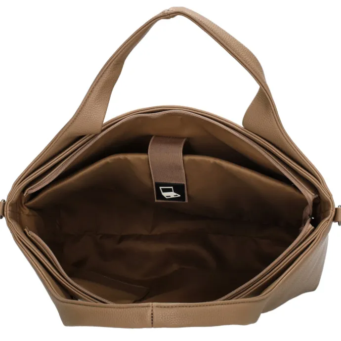 Charm London Mulberry Street Laptopbag taupe