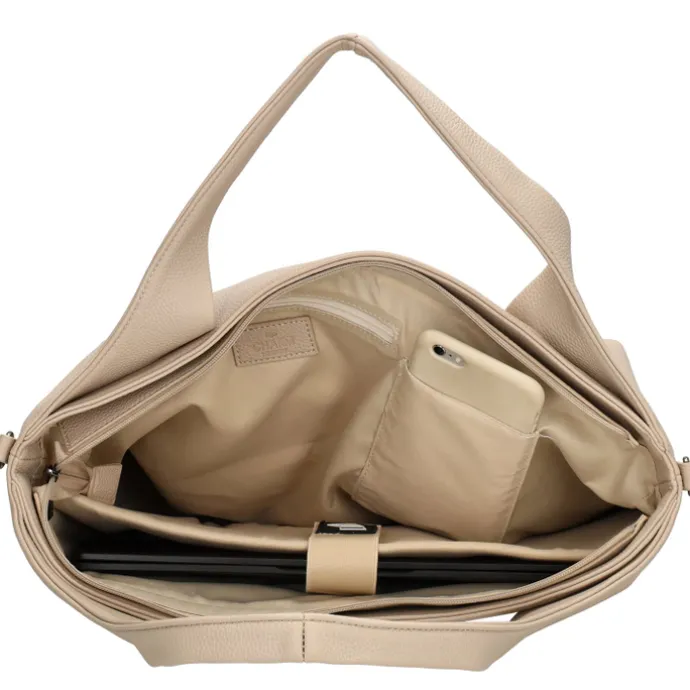 Charm London Mulberry Street Laptopbag beige