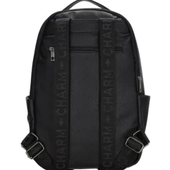 Charm London Mulberry Street Backpack zwart