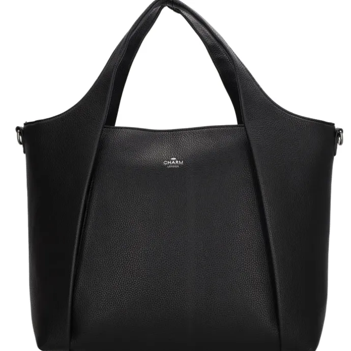 Charm London Mulberry Street Laptopbag zwart