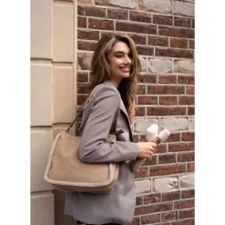 Charm London Newington Shoulderbag taupe
