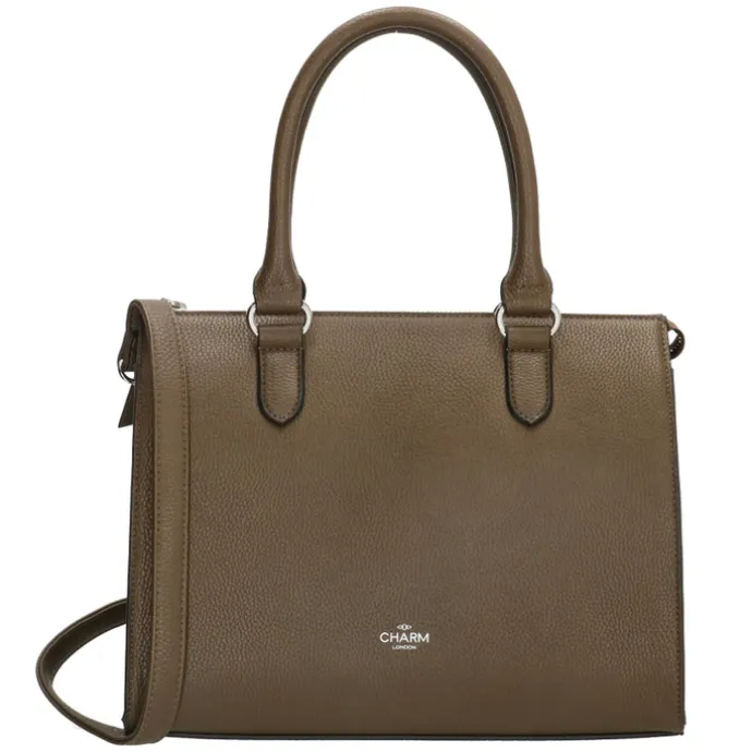 Charm London Stratford Handbag dark olive
