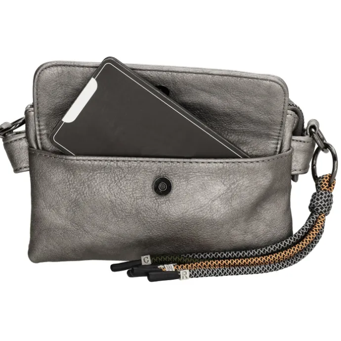 Charm London Tottenham Schoudertas pewter
