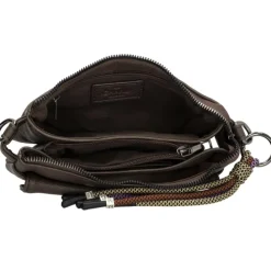 Charm London Tottenham Schoudertas darkbrown