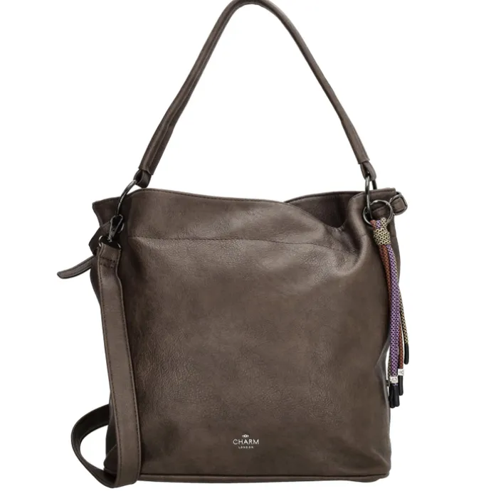 Charm London Tottenham Shopper darkbrown