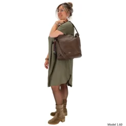 Charm London Tottenham Shopper darkbrown