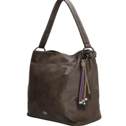 Charm London Tottenham Shopper darkbrown