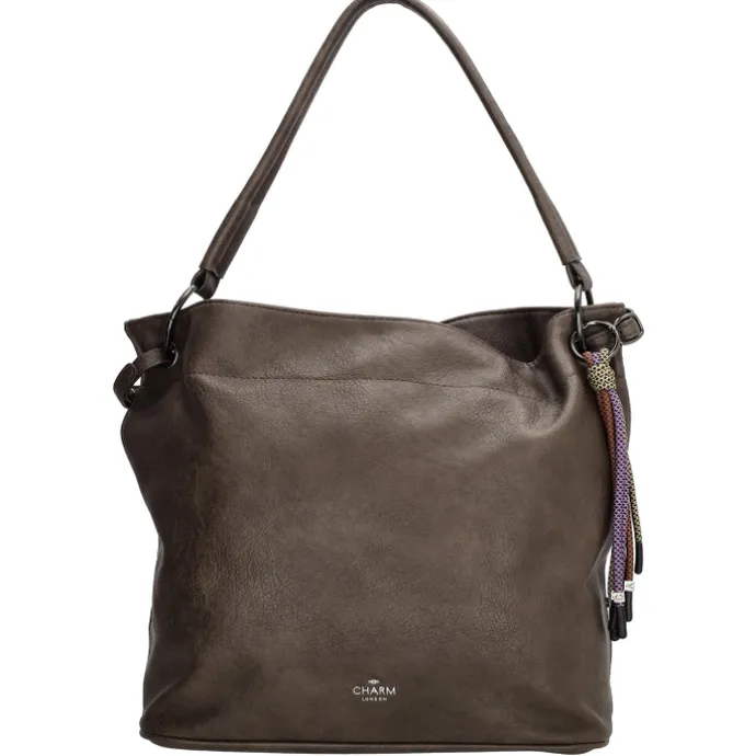 Charm London Tottenham Shopper darkbrown
