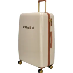 Charm London Travel Trolley Set beige