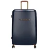 Charm London Travel Trolley L blauw