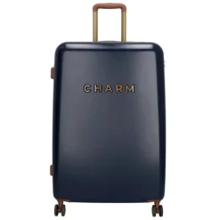 Charm London Travel Trolley L blauw