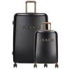 Charm London Travel Trolley Set zwart