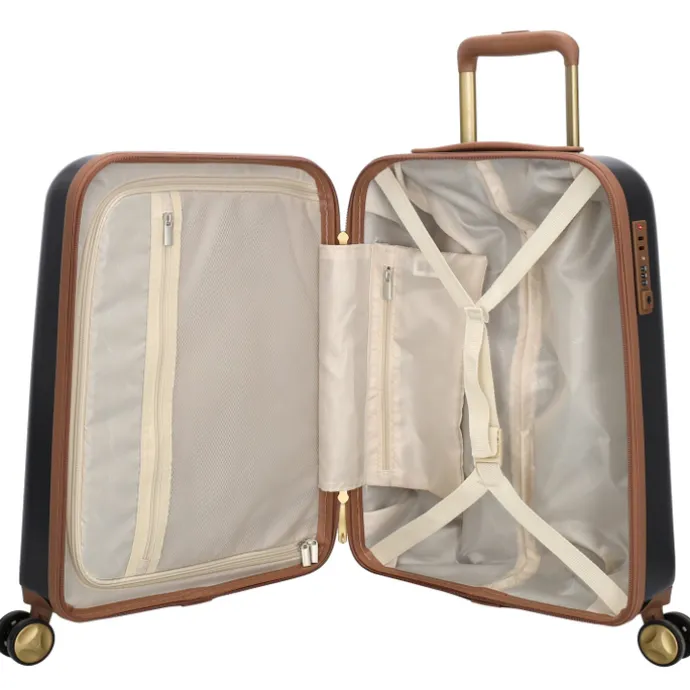 Charm London Travel Trolley Set zwart