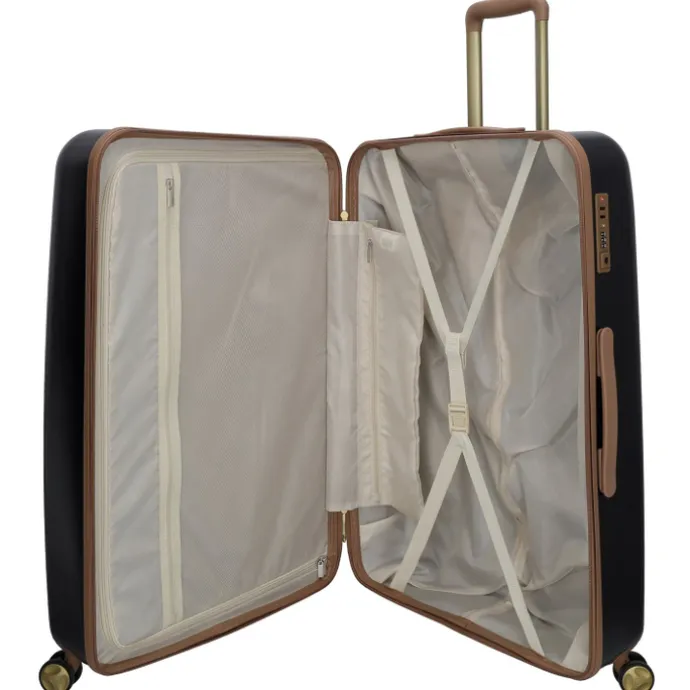 Charm London Travel Trolley Set zwart