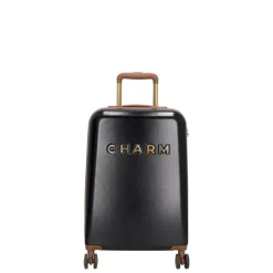 Charm London Travel Trolley Set zwart