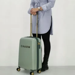 Charm London Travel Trolley S lichtgroen