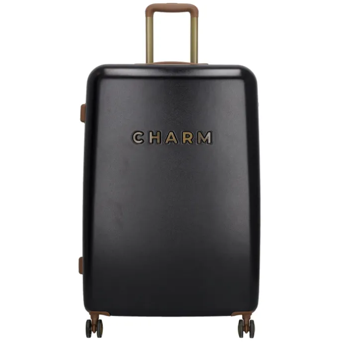 Charm London Travel Trolley L zwart