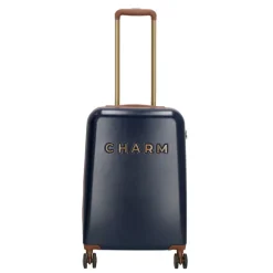 Charm London Travel Trolley S blauw