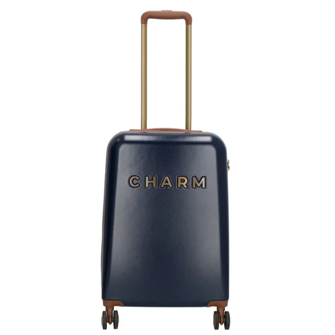 Charm London Travel Trolley S blauw