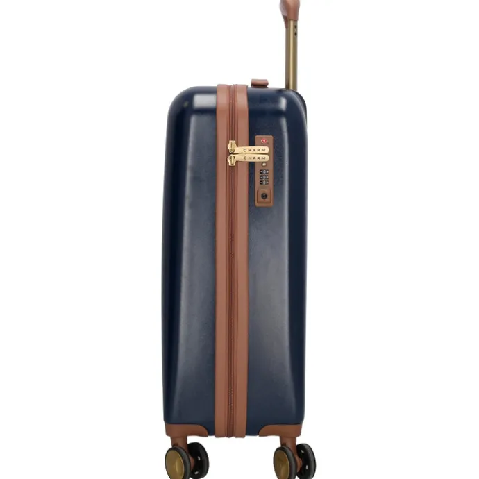 Charm London Travel Trolley S blauw