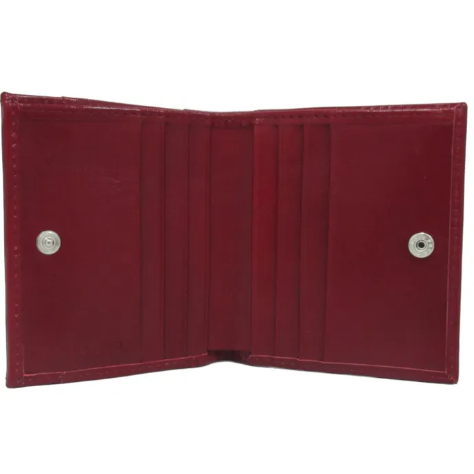 Claudio Ferrici Classico Wallet red